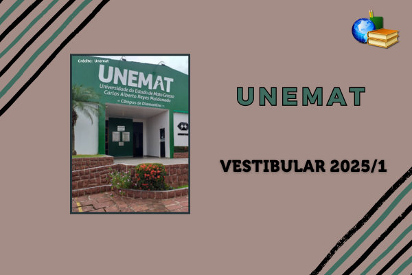 No momento, você está visualizando Unemat: confira datas do Vestibular 2025/1