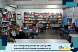 Leia mais sobre o artigo Cursinho gratuito do Cederj 2025: inscrição é prorrogada
