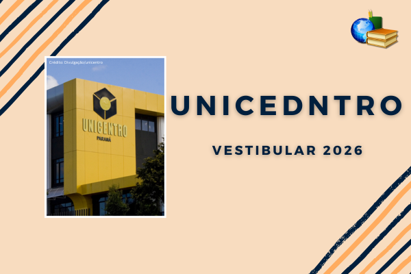 No momento, você está visualizando Inscrição do Vestibular 2026 da Unicentro encerra nesta quarta, 3