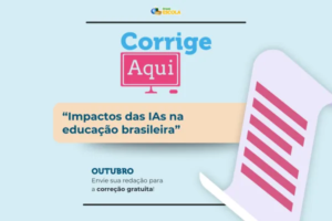Leia mais sobre o artigo Redação Enem 2025 sobre impactos da IA na educação; corrija de graça