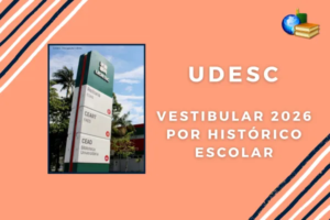 Leia mais sobre o artigo Udesc encerra inscrição do Vestibular 2026 por histórico escolar
