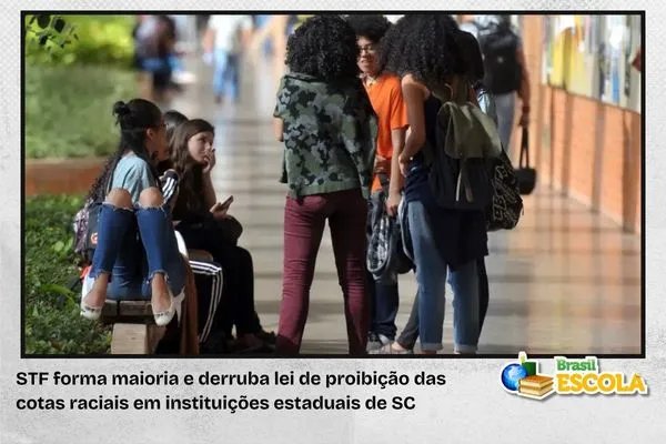 No momento, você está visualizando STF forma maioria para derrubar lei que proíbe cotas raciais em SC