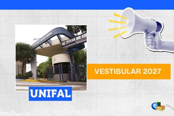 No momento, você está visualizando Unifal encerra inscrição do vestibular 2027 nesta quinta (27)