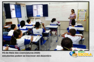 Leia mais sobre o artigo Pé-de-Meia Licenciaturas 2026: estudantes podem se inscrever