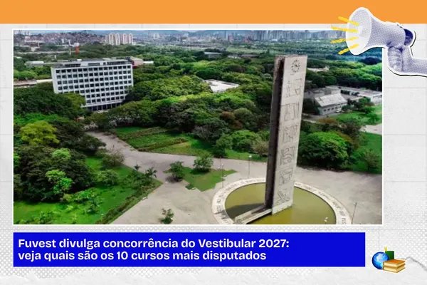 No momento, você está visualizando Fuvest 2027: veja 10 cursos mais concorridos do vestibular da USP
